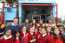 VEHÍCULO DE SIMULACIÓN SÍSMICA DE ONEMI RECORRERÁ LA REGIÓN DE COQUIMBO HASTA EL 6 DE SEPTIEMBRE