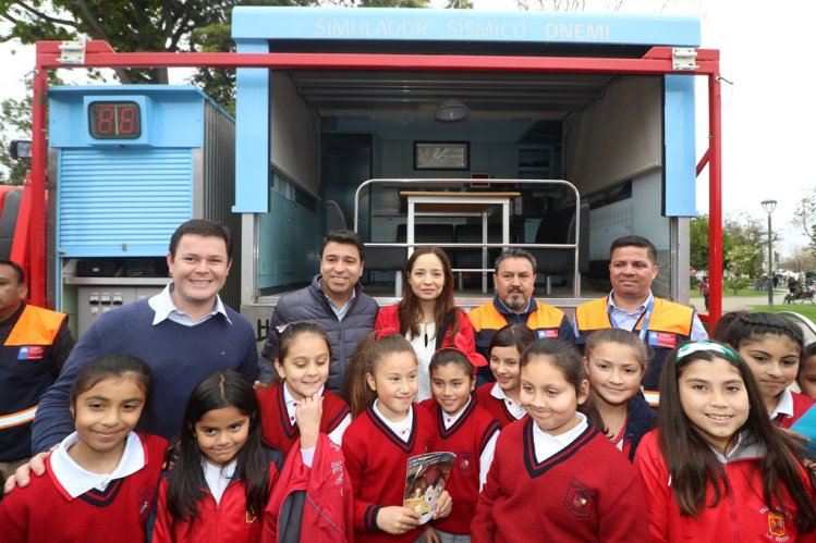 VEHÍCULO DE SIMULACIÓN SÍSMICA DE ONEMI RECORRERÁ LA REGIÓN DE COQUIMBO HASTA EL 6 DE SEPTIEMBRE