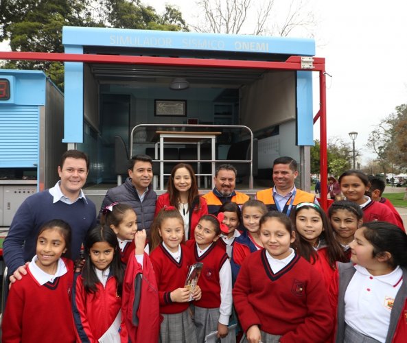 VEHÍCULO DE SIMULACIÓN SÍSMICA DE ONEMI RECORRERÁ LA REGIÓN DE COQUIMBO HASTA EL 6 DE SEPTIEMBRE