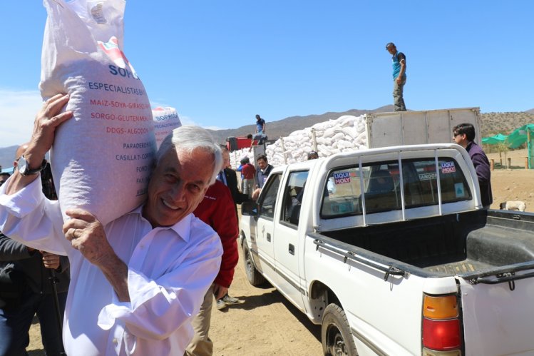 PRESIDENTE PIÑERA INICIA SEGUNDA ENTREGA DE AYUDA PARA CRIANCEROS DE LA REGIÓN DE COQUIMBO