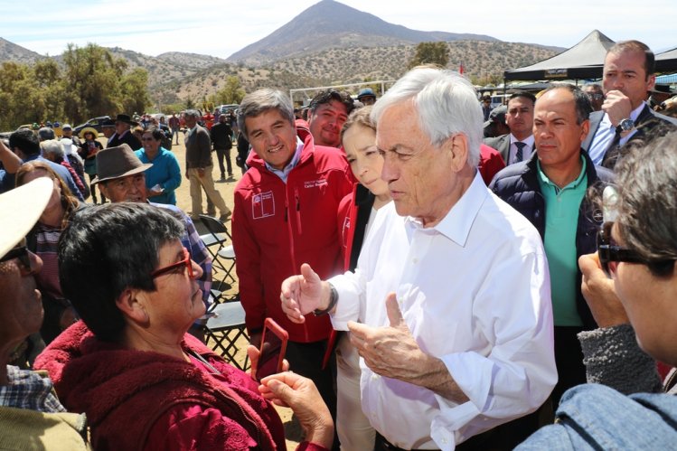 PRESIDENTE PIÑERA INICIA SEGUNDA ENTREGA DE AYUDA PARA CRIANCEROS DE LA REGIÓN DE COQUIMBO