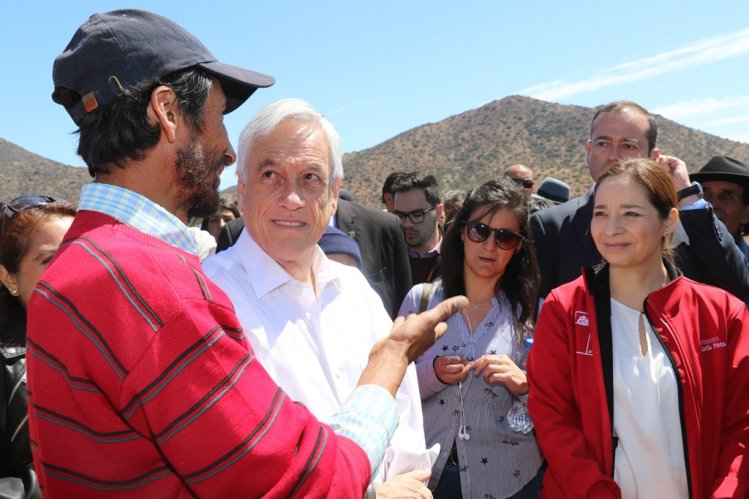 PRESIDENTE PIÑERA INICIA SEGUNDA ENTREGA DE AYUDA PARA CRIANCEROS DE LA REGIÓN DE COQUIMBO