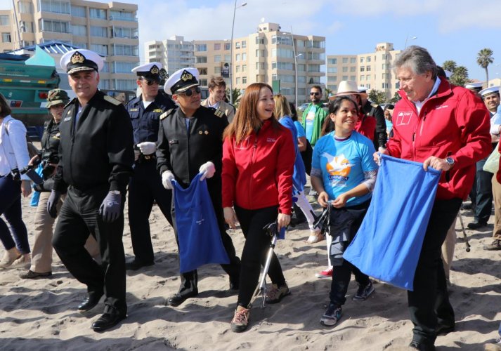 REGIÓN DE COQUIMBO SE PREPARA PARA COP 25 CON LIMPIEZA MASIVA DE PLAYAS Y MÚSICA