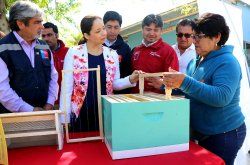 APICULTORES DE SALAMANCA RECIBIERON APOYO PARA ENFRENTAR LOS EFECTOS DE LA ESCASEZ HÍDRICA