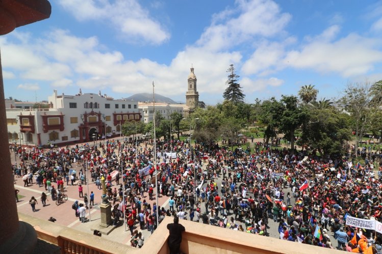 PARALIZACIÓN MANTIENE SIN CLASES A 81 MIL ALUMNOS Y GRAN PARTE DEL TRANSPORTE SIN PRESTAR SERVICIO