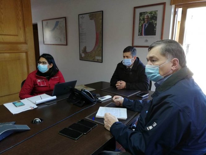 DELEGADA PRESIDENCIAL SE SUMA A ACCIONES DE COORDINACIÓN PARA ENFRENTAR LA EMERGENCIA POR COVID-19