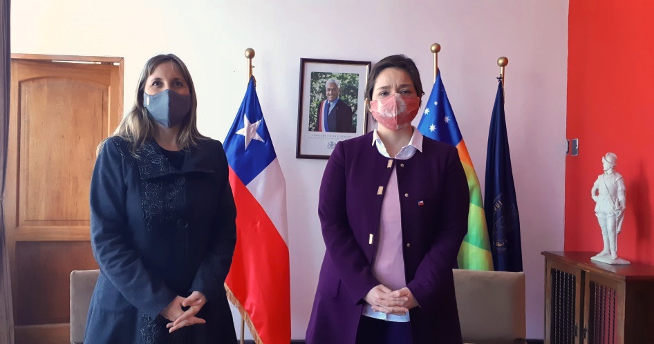 INTENDENTA LUCÍA PINTO PRESENTA A LA NUEVA ASESORA REGIONAL DEL MINISTERIO DE HACIENDA