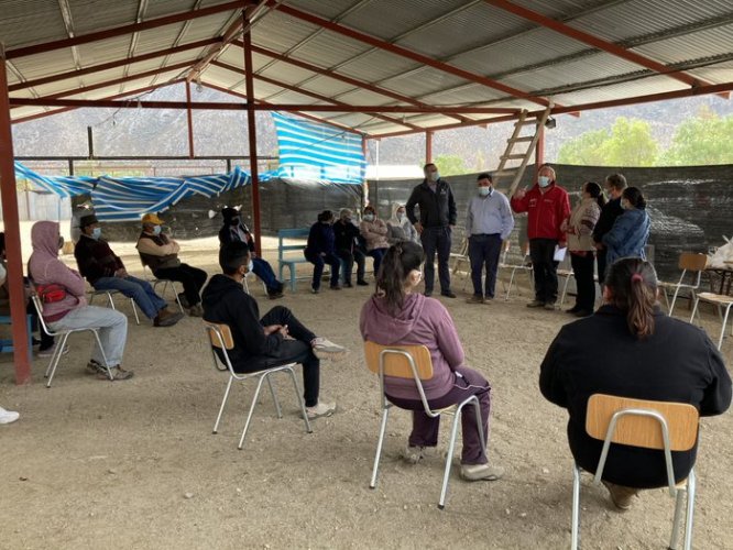 INTENDENTE EN TERRENO COMUNA DE MONTE PATRIA