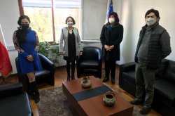 DIÁLOGO Y TRABAJO PERMANENTE CON LOS FUNCIONARIOS MARCA INSTALACIÓN DE LA NUEVA GOBERNADORA REGIONAL