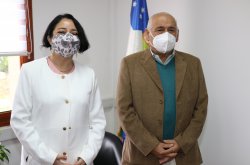 Saludos Protocolares a gobernadora Regional