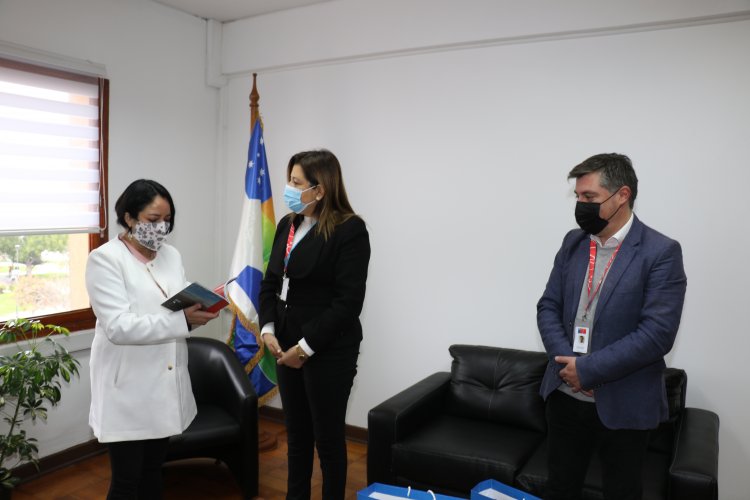 Saludos Protocolares a gobernadora Regional