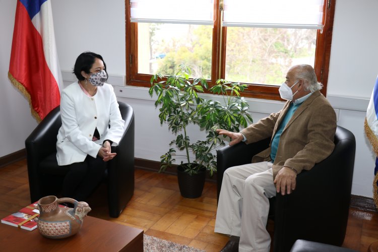 Saludos Protocolares a gobernadora Regional