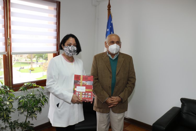 Saludos Protocolares a gobernadora Regional