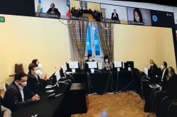 GOBERNADORA REGIONAL PARTICIPA EN REUNIÓN CON CONTRALOR NACIONAL