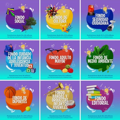 Invitan a seguir postulando a los Fondos Concursables del Gobierno Regional