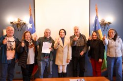 GOBERNADORA NARANJO Y DIRIGENTES DEL SECTOR EL SAUCE ABORDAN NECESIDAD DE CONSTRUCCIÓN DEL SISTEMA ALCANTARILLADO Y AGUA POTABLE