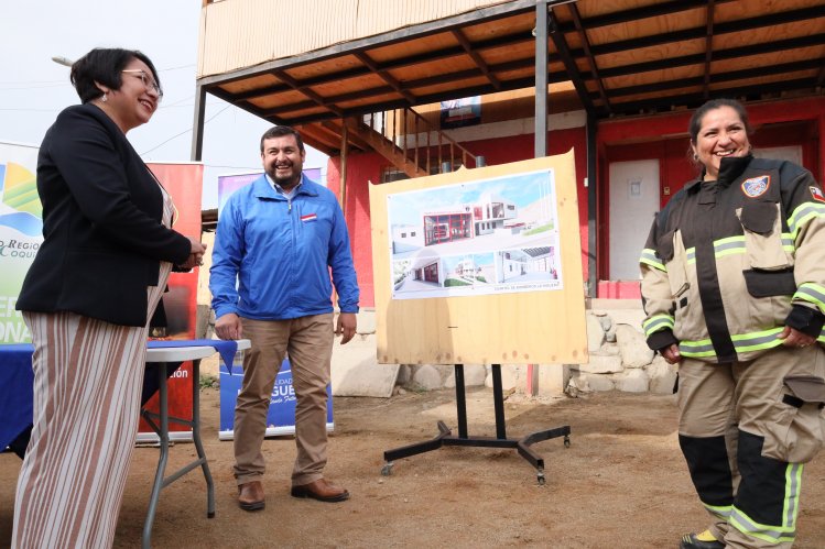 ENTREGAN SUPLEMENTO PARA REPONER EL CUARTEL DE BOMBEROS DE LA HIGUERA POR MÁS DE $ 32 MILLONES DE PESOS