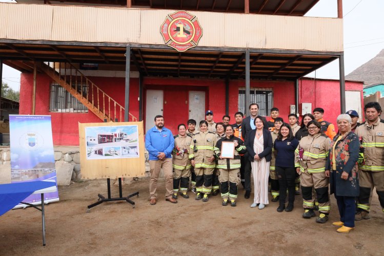 ENTREGAN SUPLEMENTO PARA REPONER EL CUARTEL DE BOMBEROS DE LA HIGUERA POR MÁS DE $ 32 MILLONES DE PESOS