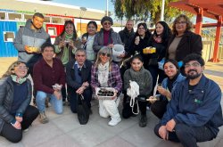 Vecinos de Ovalle aprenden a reciclar residuos orgánicos domiciliarios y a producir sus propios alimentos