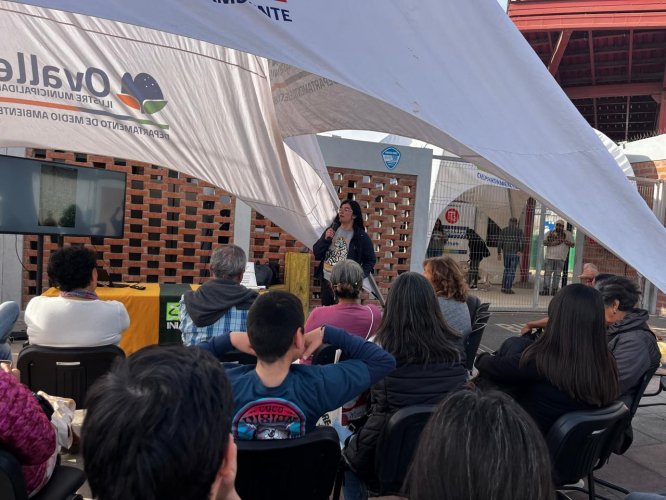 Vecinos de Ovalle aprenden a reciclar residuos orgánicos domiciliarios y a producir sus propios alimentos