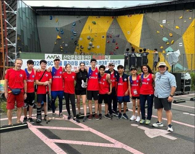 Club deportivo de Alcohuaz representará a Chile en Mundial de escalada en China