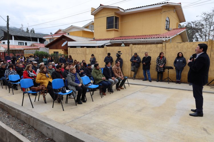 Inauguran calle Puente de Piedra en Illapel: la obra beneficiará a más de cien familias
