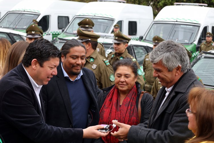 Gobierno Regional refuerza parque vehicular de Carabineros con 25 nuevos vehículos de última tecnología
