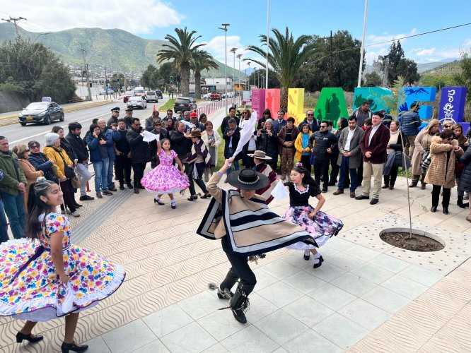 Illapel celebra la inauguración del mejoramiento integral del acceso sur
