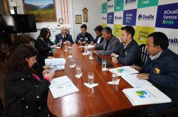 Gobernador y equipo municipal de Ovalle revisan cartera de proyectos para acelerar ejecución presupuestaria