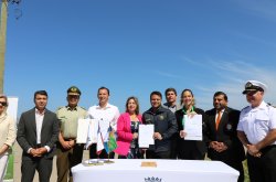 Firman convenios para proyectos que reforzarán seguridad en el borde costero de La Serena y Coquimbo