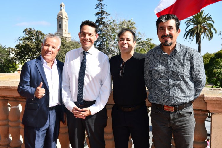 El Gobernador brinda respaldo al circo chileno durante visita de Pastelito y Tachuela Chico