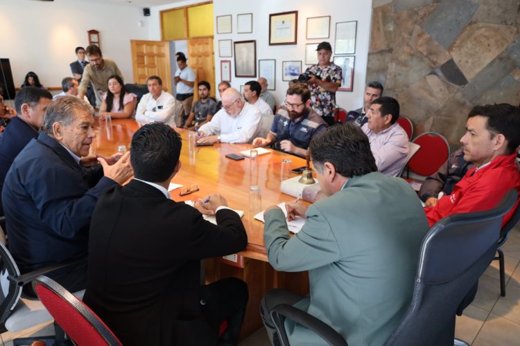 Gobierno Regional y Ministerio de Agricultura coordinan acciones para enfrentar la crisis hídrica en Limarí