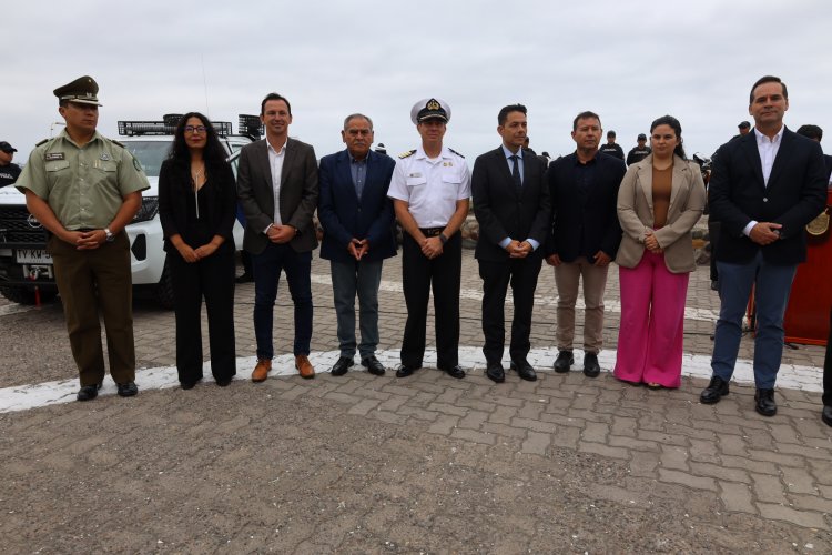 Gobierno Regional refuerza la seguridad costera con inversión en nuevos vehículos y equipamiento para la Armada