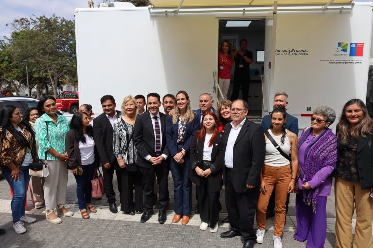 Nueva Clínica Dental Móvil permitirá mejorar la atención de salud en el sector rural de La Serena