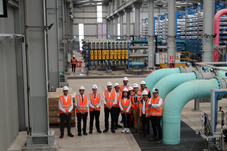 Gobernador y MOP recorren planta desaladora en Región de Atacama con foco en proyecto del Panul