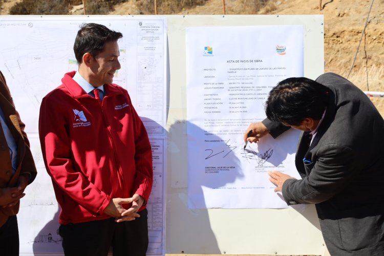 Gobierno Regional impulsa desarrollo en Canela con más de $575 millones en obras para sectores rurales