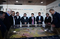 Gobierno Regional realiza visita técnica a planta La Farfana para avanzar en el reúso de aguas servidas