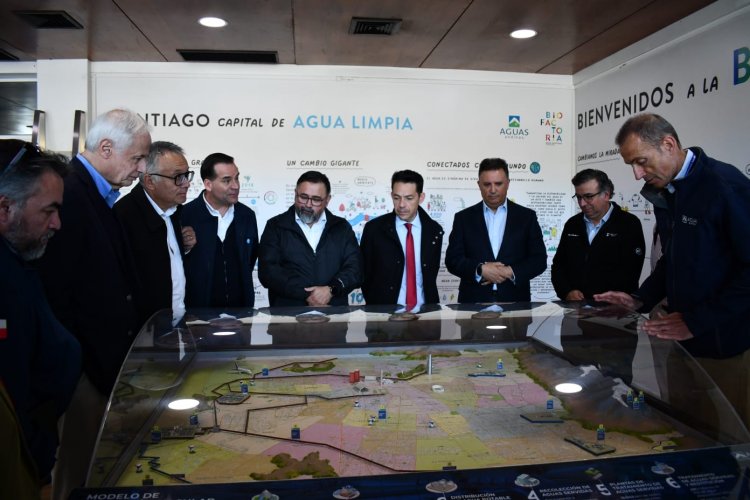 Gobierno Regional realiza visita técnica a planta La Farfana para avanzar en el reúso de aguas servidas