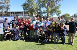 Gobernador Cristóbal Juliá anuncia en Vicuña inversión habitacional y nuevo estadio