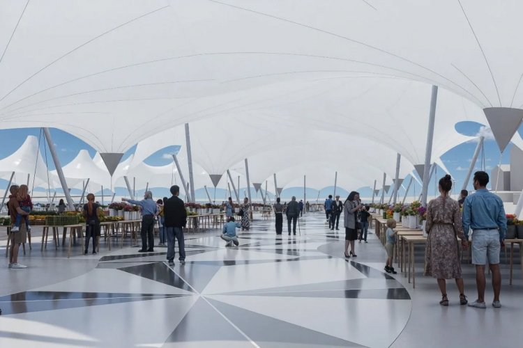 Gobierno Regional presenta diseño del nuevo proyecto Feria de Abastos de La Serena