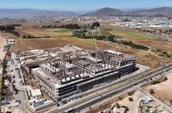 Nuevo Hospital de Coquimbo alcanza un 25% de avance