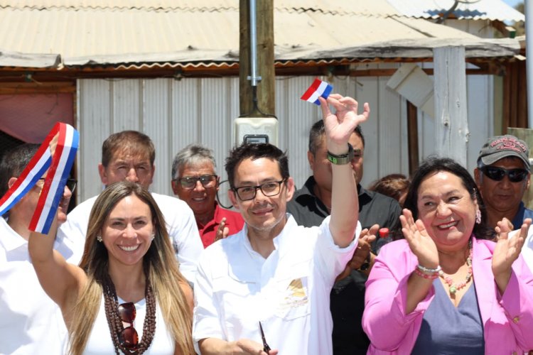 Histórico proyecto de electrificación rural entrega luz a 29 familias de Centinela Carrizal II en Combarbalá