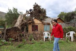 GOBIERNO REGIONAL DESPLIEGA APOYO EN VICUÑA PARA ACELERAR LA RECUPERACIÓN TRAS EL SISTEMA FRONTAL