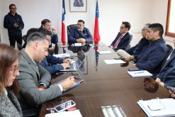 Gobernador Juliá y delegado Pino coordinan acciones buscando pronta apertura del Paso Agua Negra
