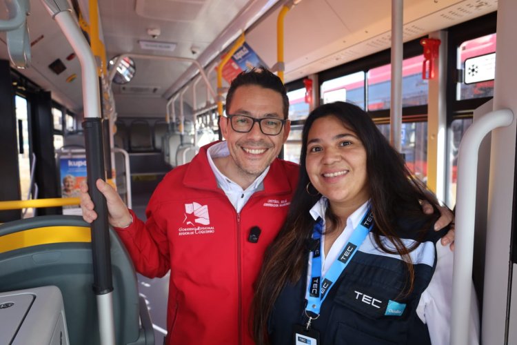 El rol clave de las mujeres que conducirán los nuevos buses eléctricos de Ovalle