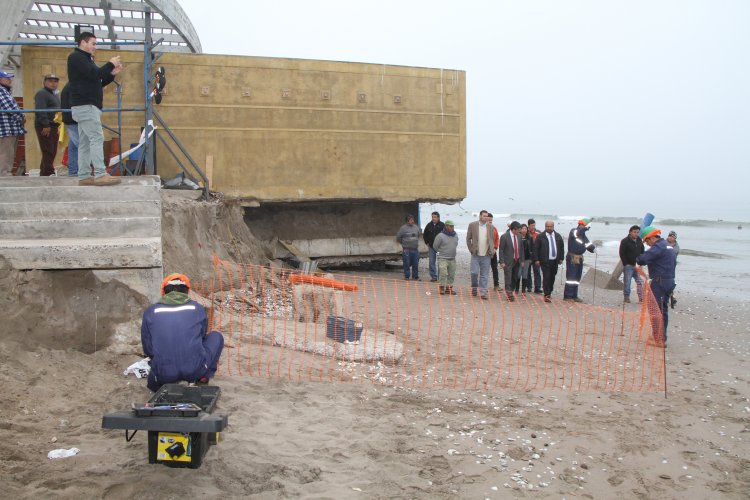 COMIENZAN OBRAS DE REPARACIÓN EN CALETA DE PESCADORES DE PEÑUELAS COMIENZAN OBRAS DE REPARACIÓN EN CALETA DE PESCADORES DE PEÑUELAS