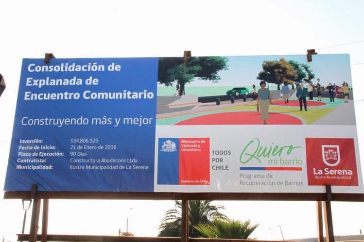VECINOS DE POBLACIÓN JUAN XXIII RECUPERAN ESPACIO PÚBLICO MEDIANTE PROGRAMA “QUIERO MI BARRIO” VECINOS DE POBLACIÓN JUAN XXIII RECUPERAN ESPACIO PÚBLICO MEDIANTE PROGRAMA “QUIERO MI BARRIO”