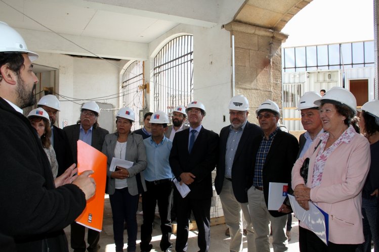 CONSTATAN AVANCE DE OBRAS DE REMODELACIÓN DEL MUSEO ARQUEOLÓGICO DE LA SERENA