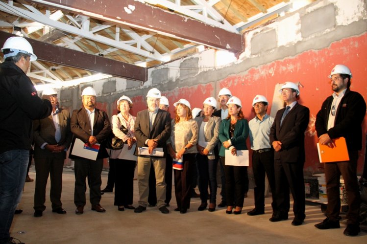 CONSTATAN AVANCE DE OBRAS DE REMODELACIÓN DEL MUSEO ARQUEOLÓGICO DE LA SERENA