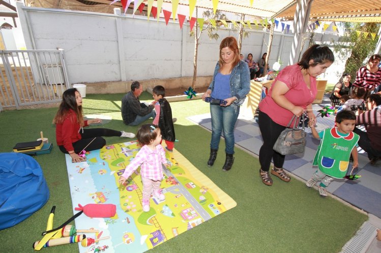 COMUNIDAD RURAL DE CERRILLOS INAUGURA SU JARDÍN INFANTIL